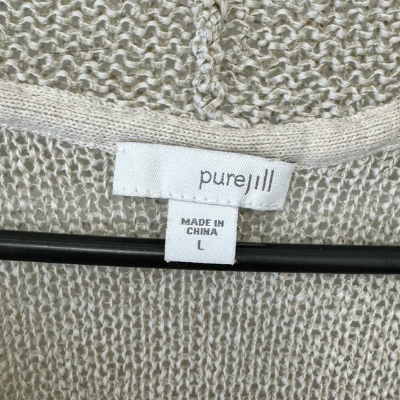 J. Jill Cream Knit Sweater - Picture 9 of 9